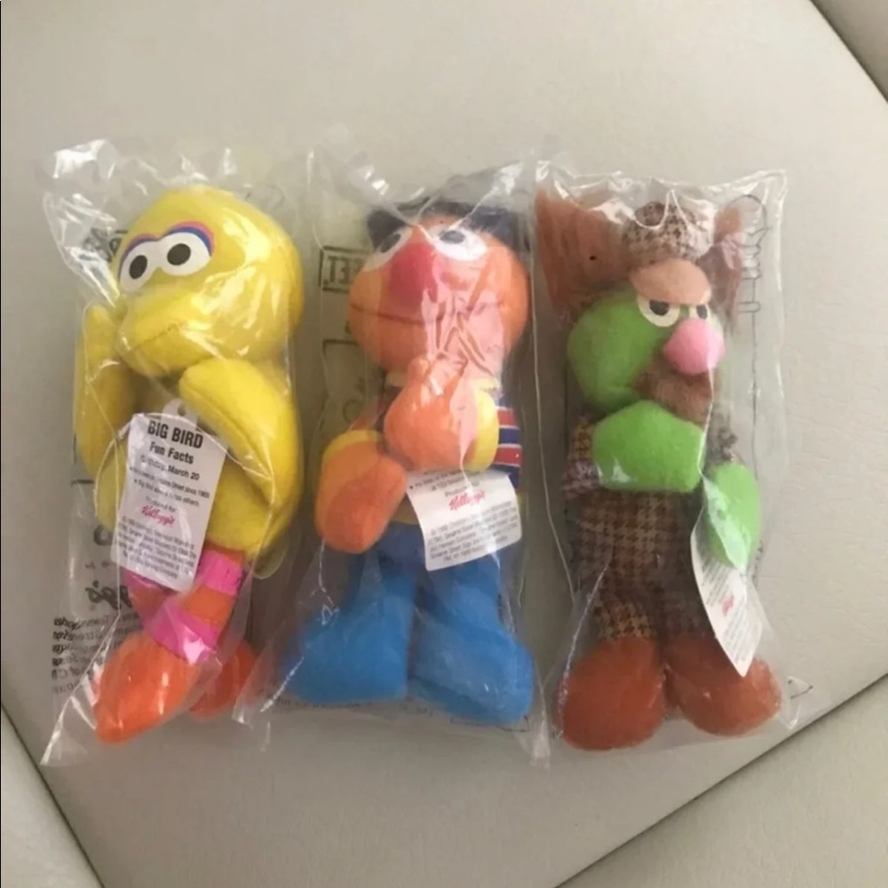 Sesame Street beanie babies